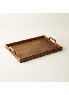 Dallaty Wood Trey Rectanngular With Handle 50.8X35.6X7Cm  - Image 4