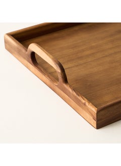 Dallaty Wood Trey Rectanngular With Handle 50.8X35.6X7Cm  - Image 5