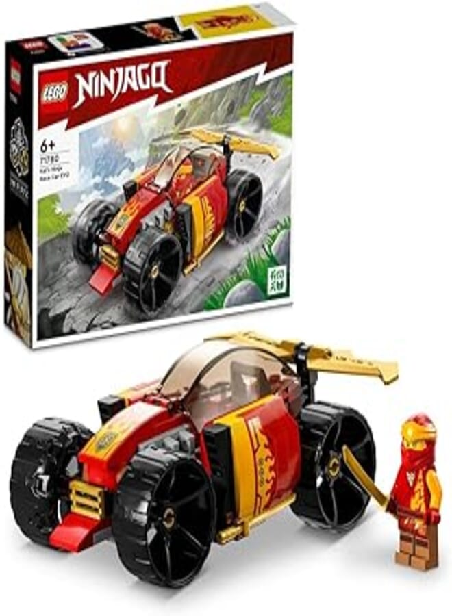 مجموعة ألعاب البناء LEGO® NINJAGO® Kai's Ninja Race Car EVO 71780 (94 قطعة)