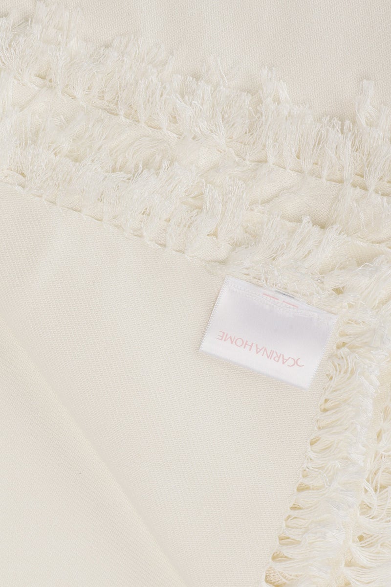 Carina Fringed Cotton Placemat - Image 2