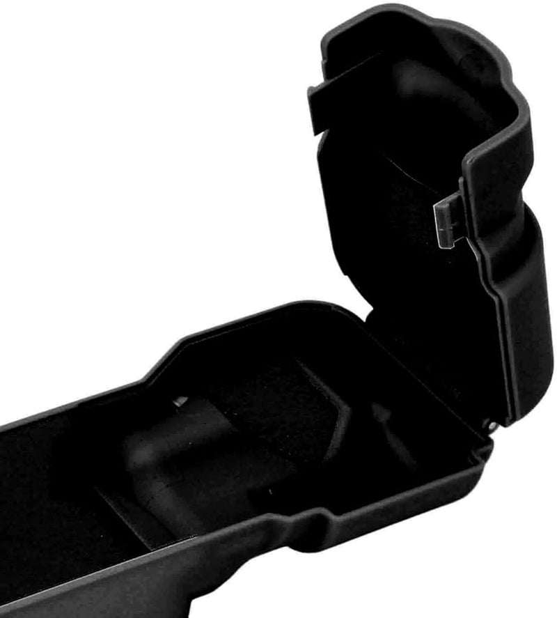 Black Protective Cover for 3 Camera Lens with Flip Dust Proof ABS Material Wristband Hole - Image 3