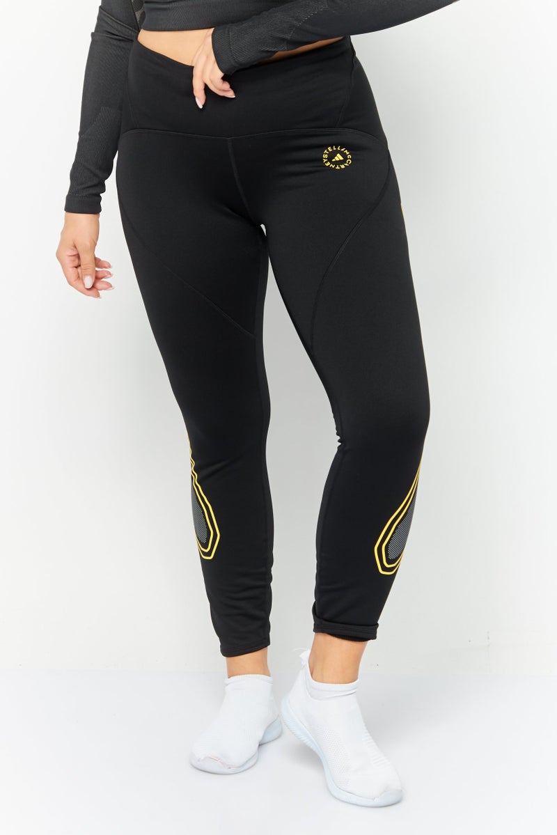 Adidas Women Saportswear Fit Running Leggings, Black  - Image 1