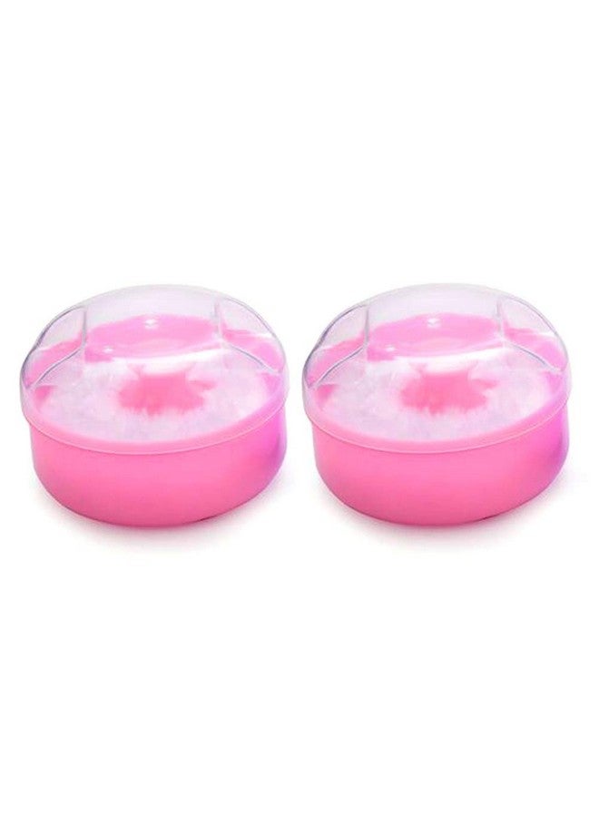 SYBL 5 Gram Sample Containers With Lids, Mini Makeup Containers, Empty Plastic Travel Cosmetic Containers With Labels(25 Count, Clear Lid) - Image 1