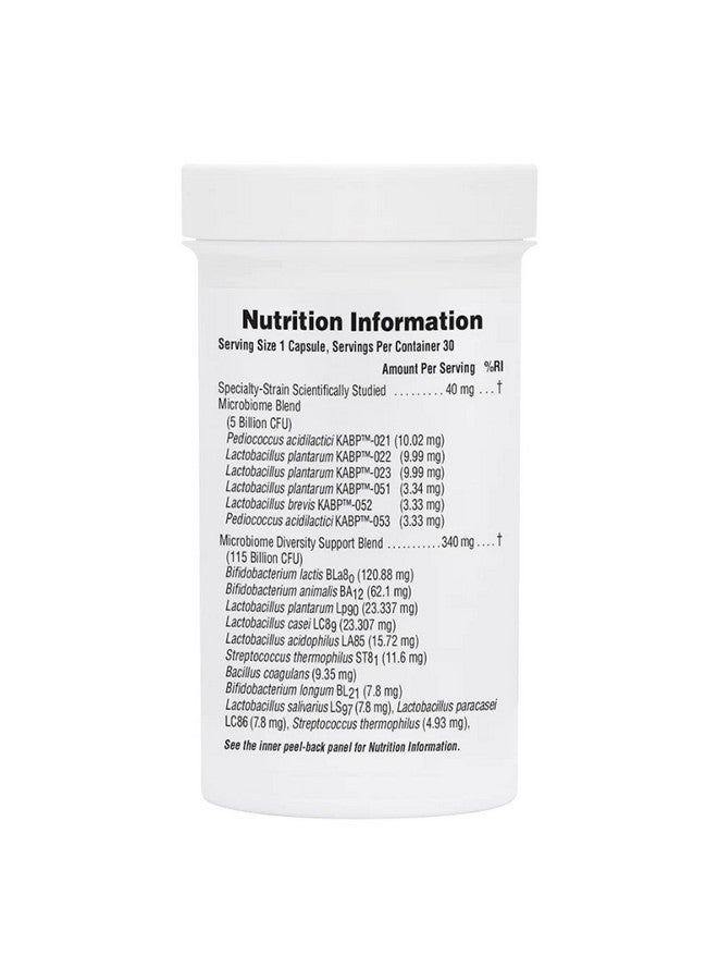 Nature's Plus Naturesplus Gi Natural Probiotic Mega 30 Capsules Digestive & Immune Health Gluten Free 30 Servings - Image 3