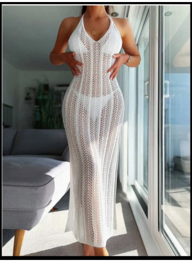 Women's long swimsuit