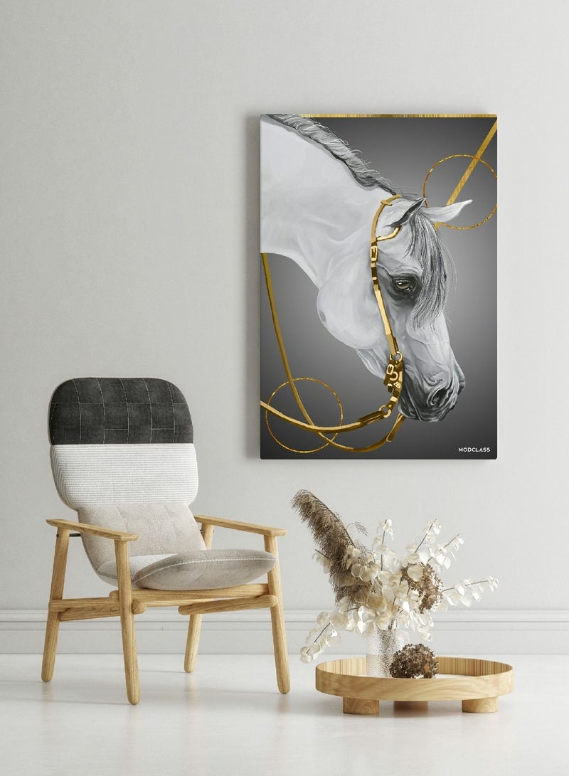 MODCLASS Canvas Painting-Horse Design  - Image 1
