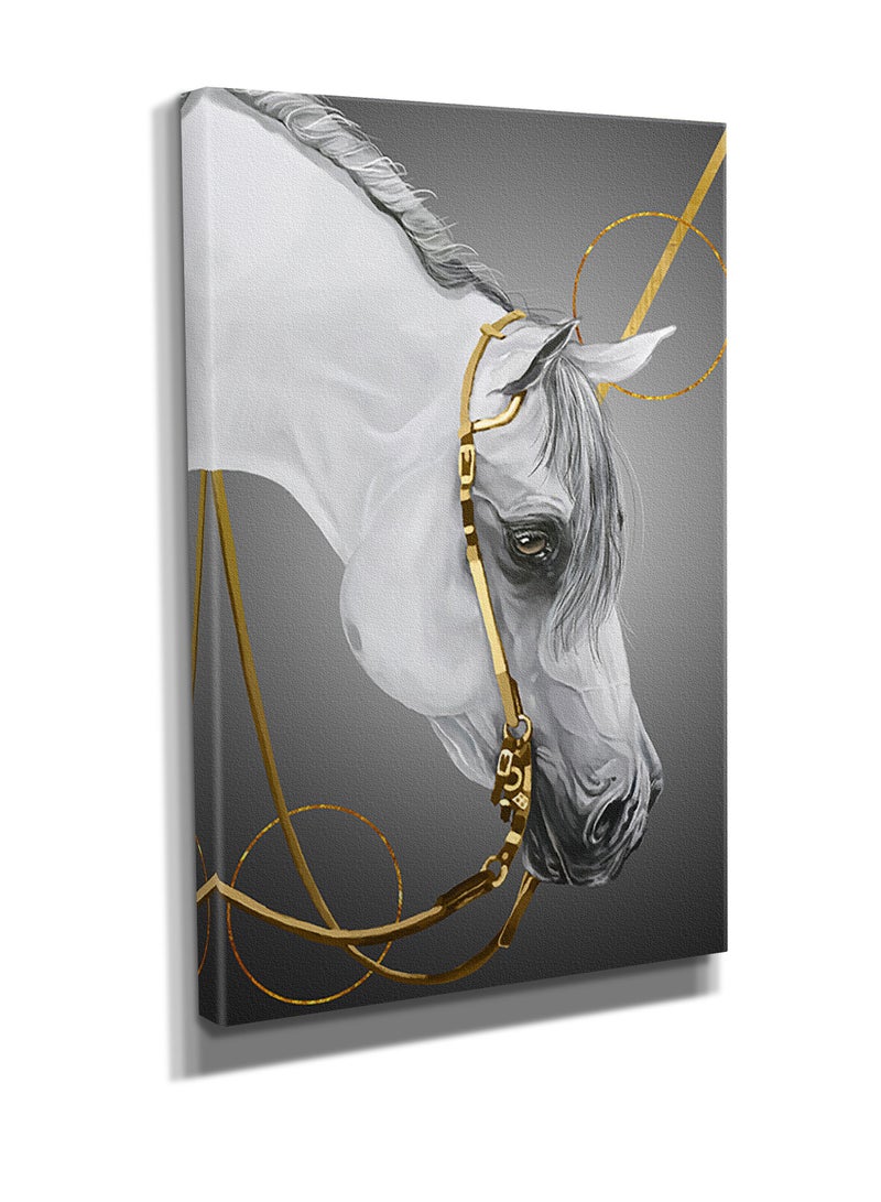 MODCLASS Canvas Painting-Horse Design  - Image 2