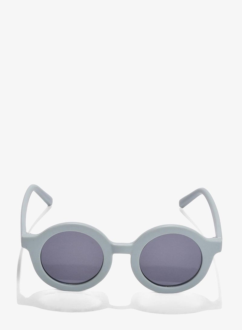 Haute Sauce Black Lens Black Round Sunglasses - Image 1