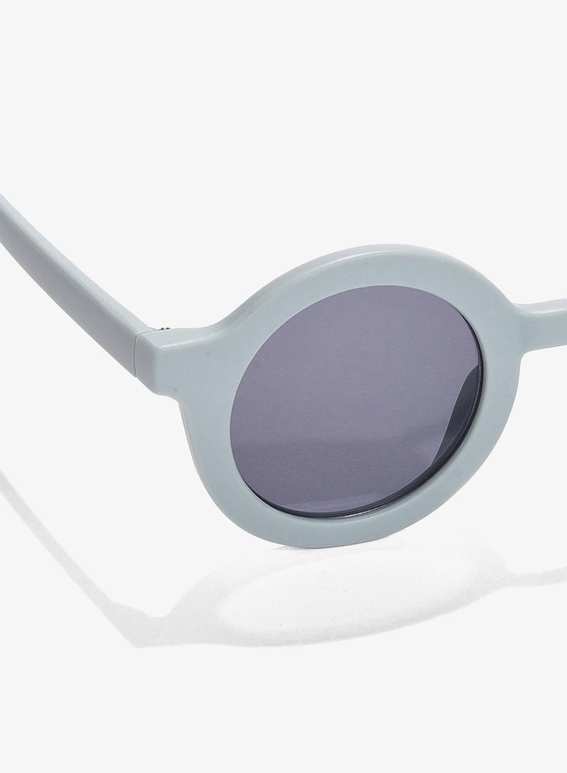 Haute Sauce Black Lens Black Round Sunglasses - Image 4