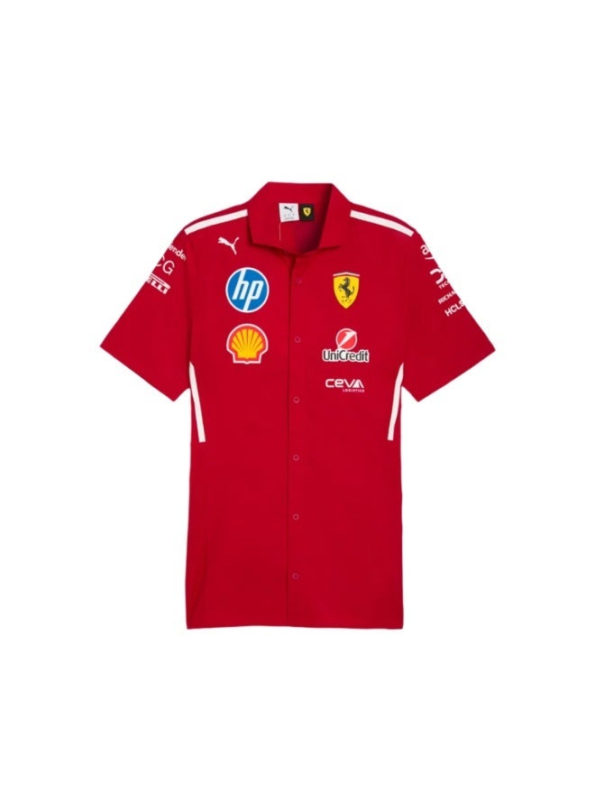 SCUDERIA FERRARI  Team Shirt Dark Cherry - Image 3