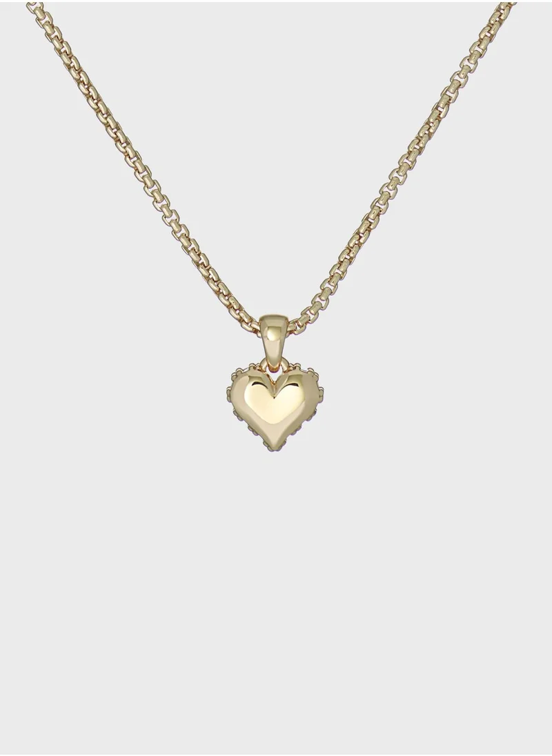 Ted Baker Sarroha Crystal  Heart Pendant Necklace