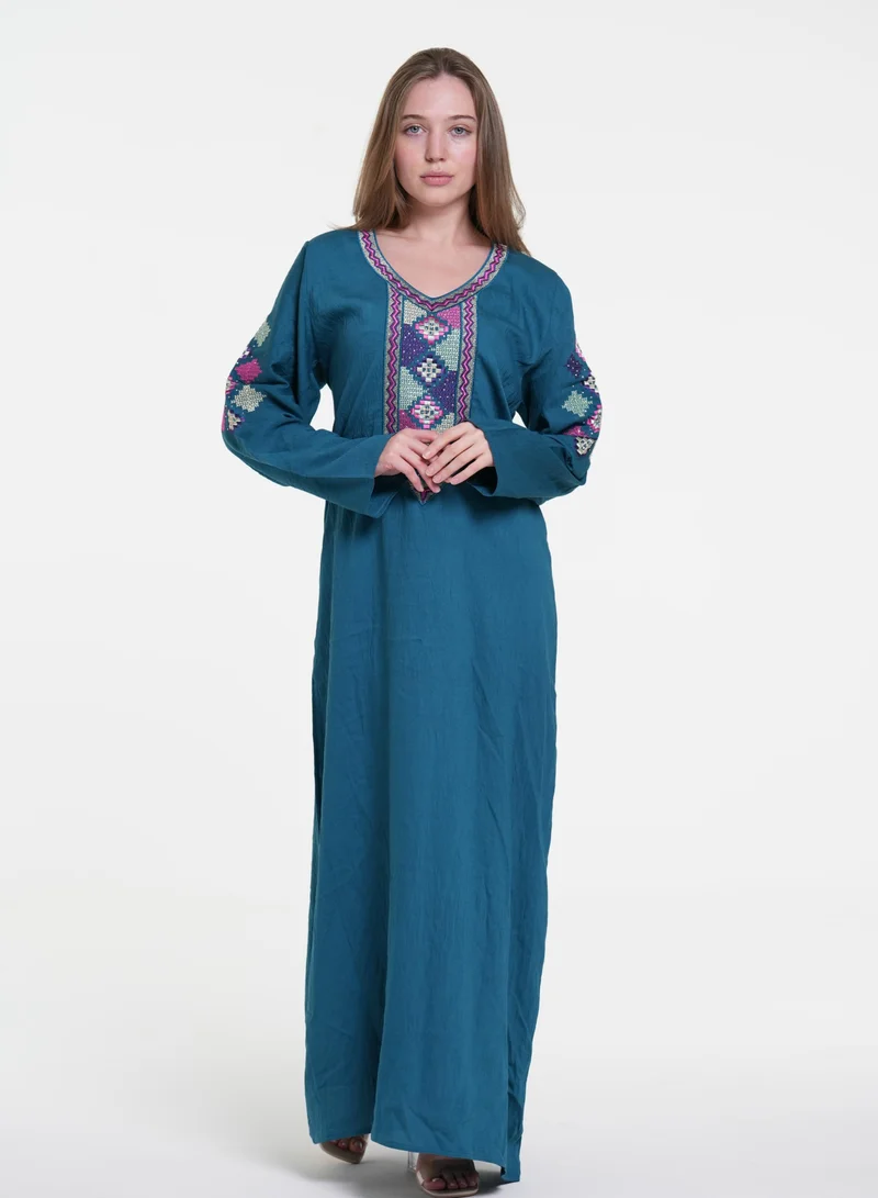 AL BENT AL SHARQIEH mukhawar jalabiya dress