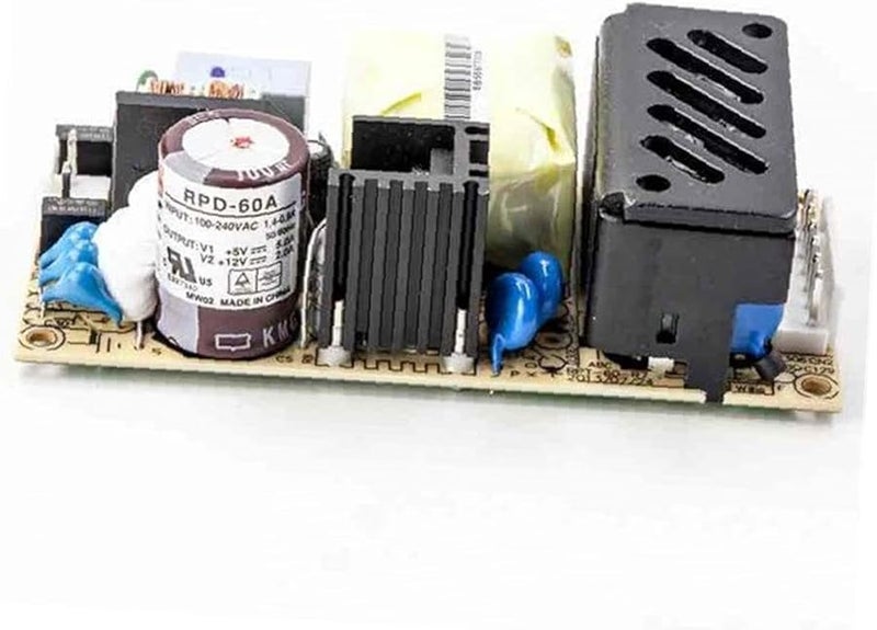 RPD 60A 60W AC DC مزود طاقة مزدوج المخرج 5V 12V للمعدات الطبية وطب الأسنان معتمد من UL - Image 2