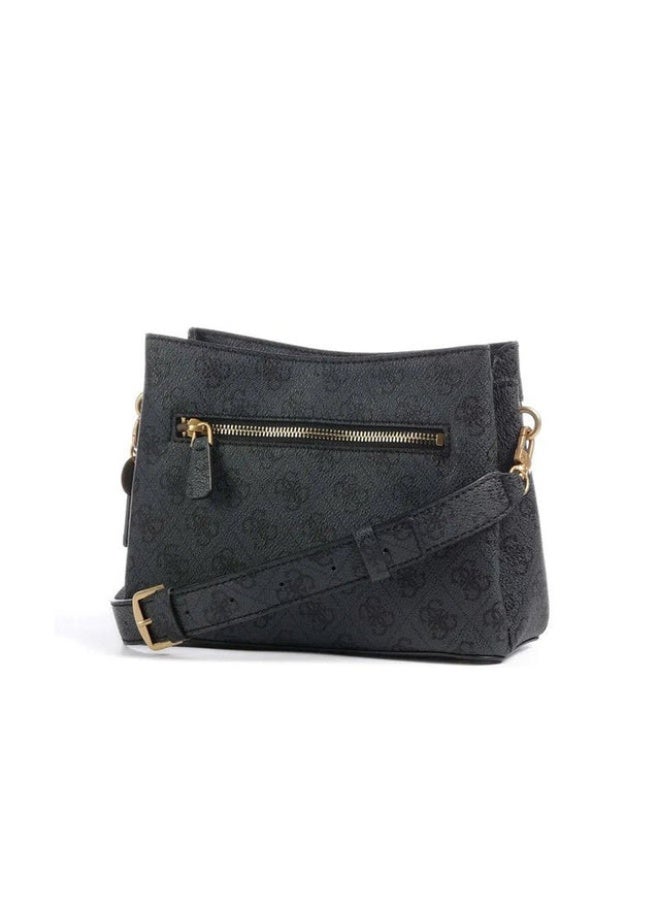 Guess Emera Logo Crossbody Top Zip Bag - Gray - Image 2