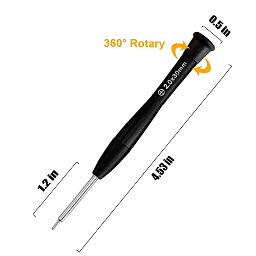 Aobvrey 18 Pairs Eyeglass Nose Pads, Eyeglasses Repair Kit with Screwdrivers, Nose Pads, Screws, Tweezer, Cleaning Cloth for Glasses, Glasses and Sunglass Nose Pad Replacement - Image 4