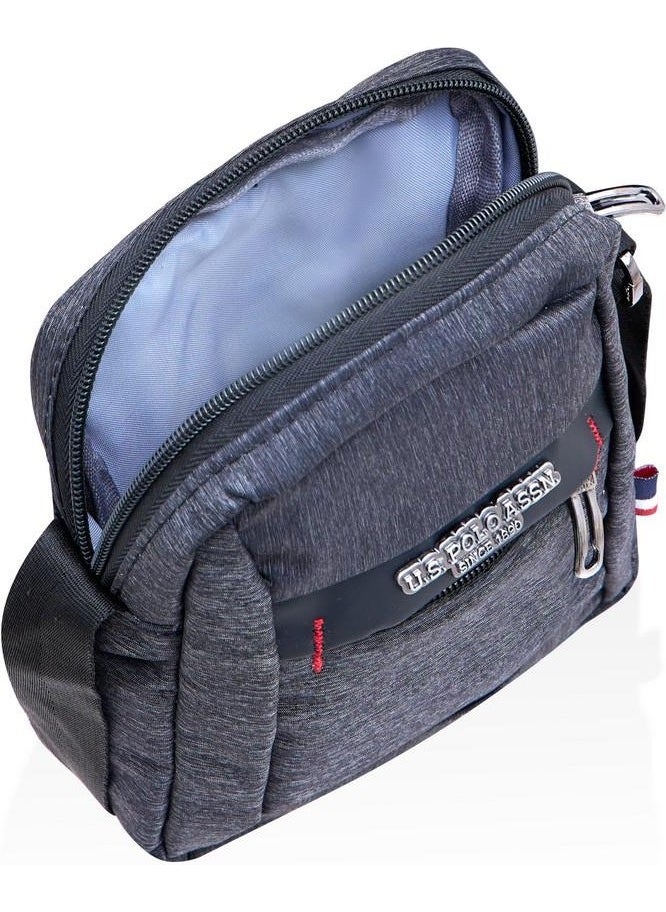 U.S. Polo Assn. Base. Polo Assn. PLEVR23675 Anthracite Men's Shoulder Bag  - Image 4