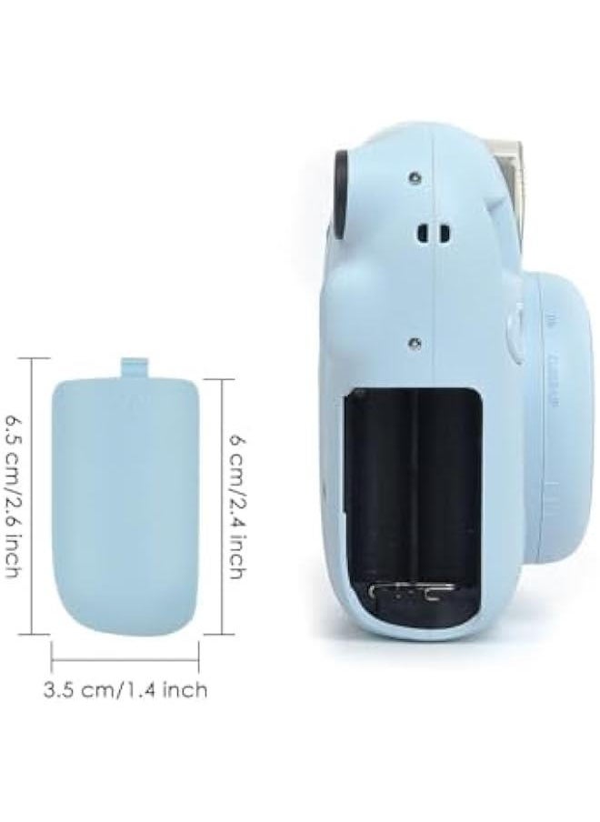 Generic Battery Cover Replacement Compatible with Fujifilm Instax Mini 12 Instant Film Camera - Blue  - Image 2