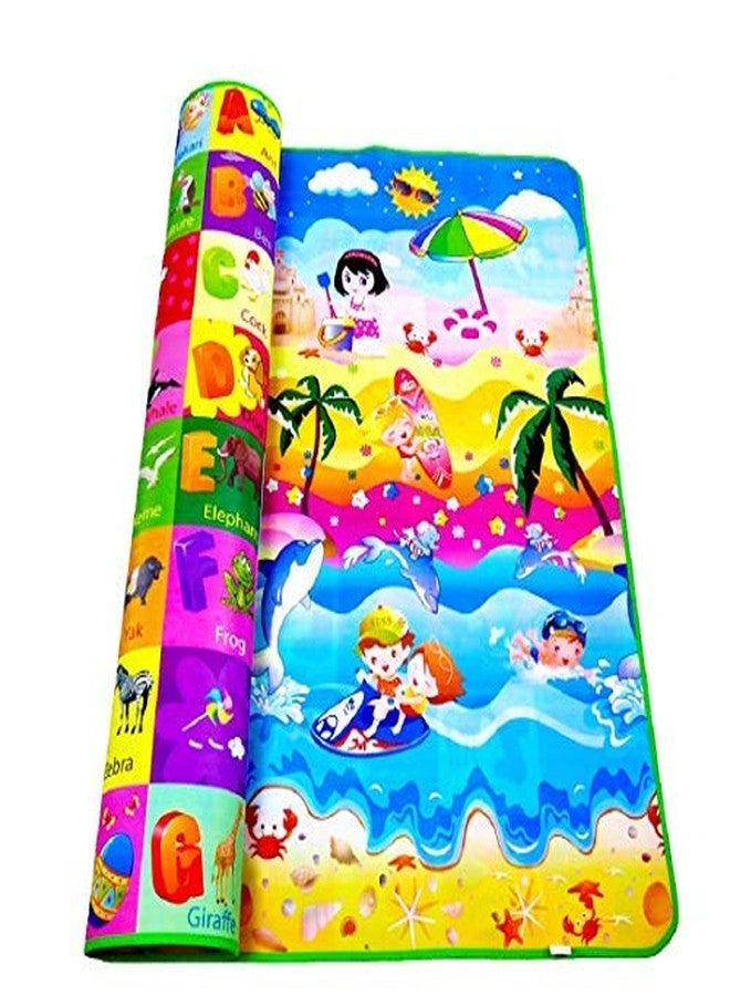 13 SOEME Gym Water Resistant Baby Crawl Play Floor Mat for Kids with Zip Bag to Carry, (Large 6 X 4 ft, Multicolour) - Image 1