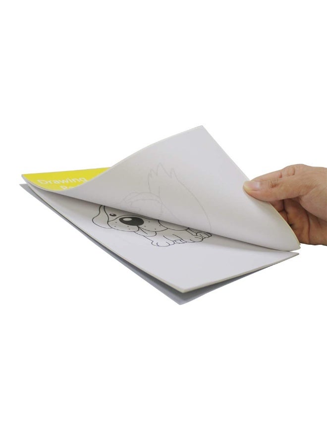 168 قطعة مجموعة الرسم والتلوين، صندوق للأطفال، أقلام ملونة، أقلام شمع، باستيل زيتي، كعكة ألوان مائية، أقلام HB - Image 3