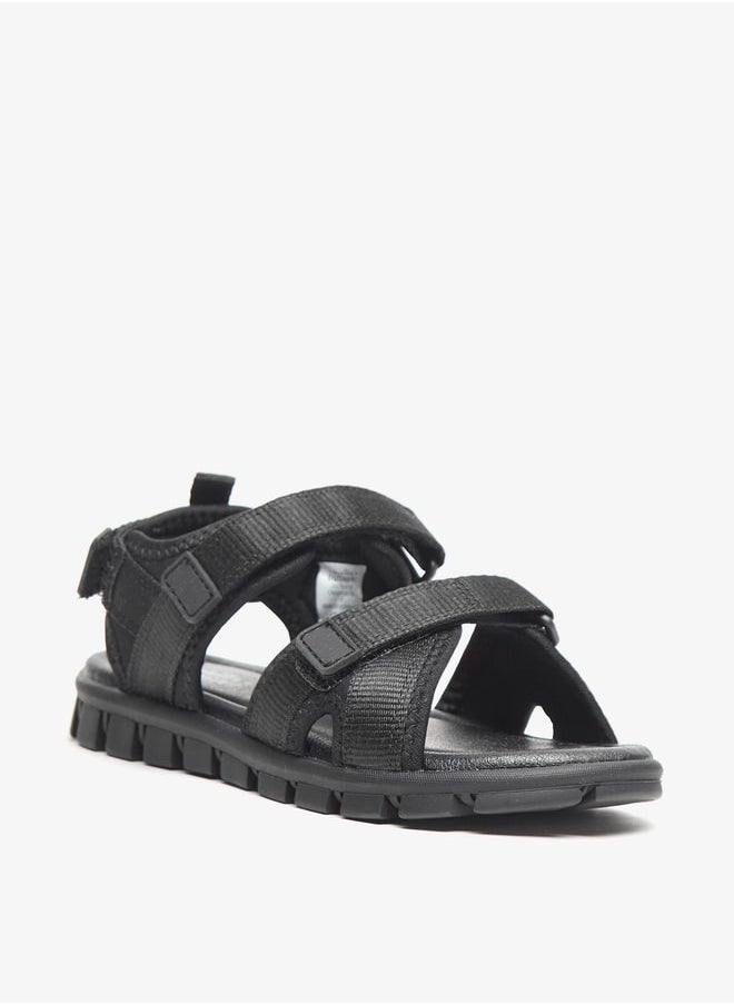DUCHINI Boys Mister Panelled Sandals with Hook and Loop Closure  - Image 1