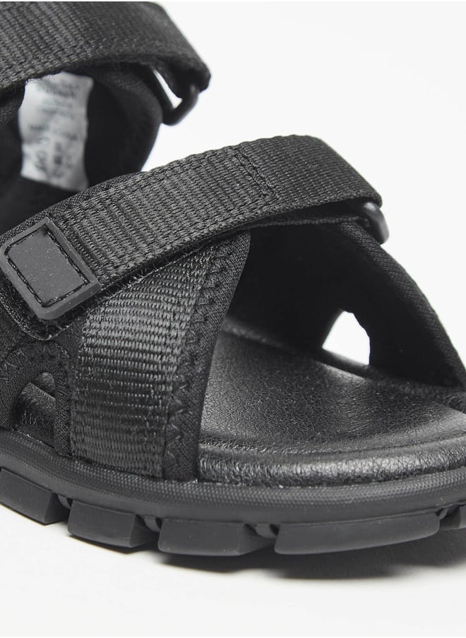DUCHINI Boys Mister Panelled Sandals with Hook and Loop Closure  - Image 5