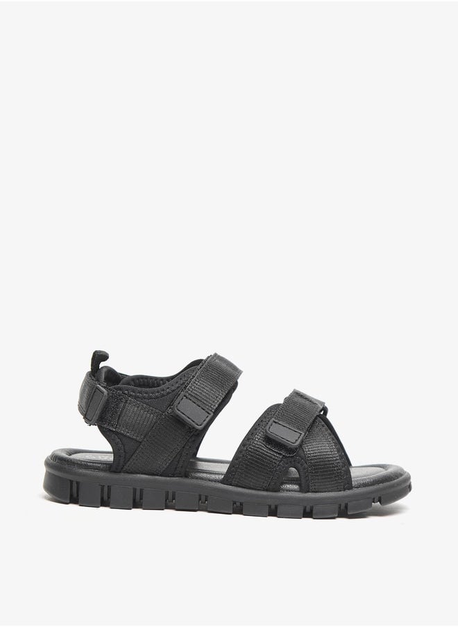 DUCHINI Boys Mister Panelled Sandals with Hook and Loop Closure  - Image 3