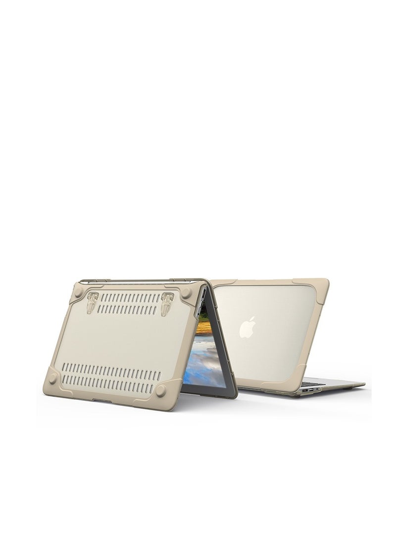 GULFLINK - Hard Shell Case Cover With Kickstand Shockproof Function For MacBook Air A1466/A1369 13 inch - Image 1