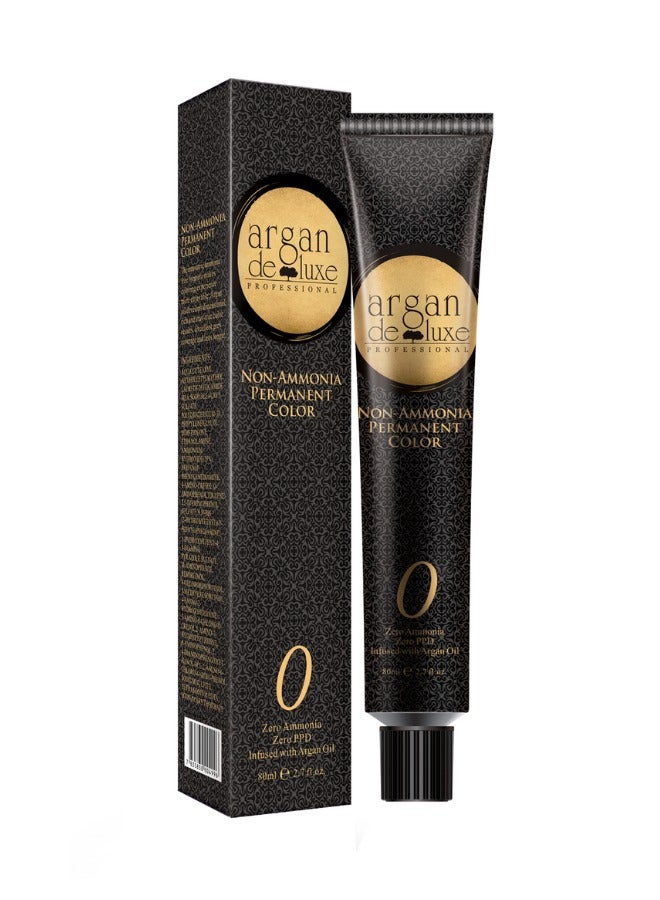 argan de luxe صبغة شعر دائمة من أرجان دي لوكس 5/0 بني فاتح