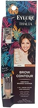 Eylure Thalia Brow Contour 2in1 Brow Colour and Highlight Cocoa Bronze Shimmer - Image 3