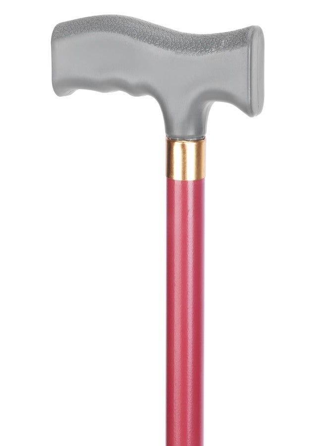 عصا المشي دكتور تورسو بريميوم ذات القاعدة المطاطية العريضة (ساق واحدة): دعم للجنسين من أجل الحركة والراحة والأناقة؛ تصميم مريح لجميع الأعمار (أزرق) (وردي) - Image 2