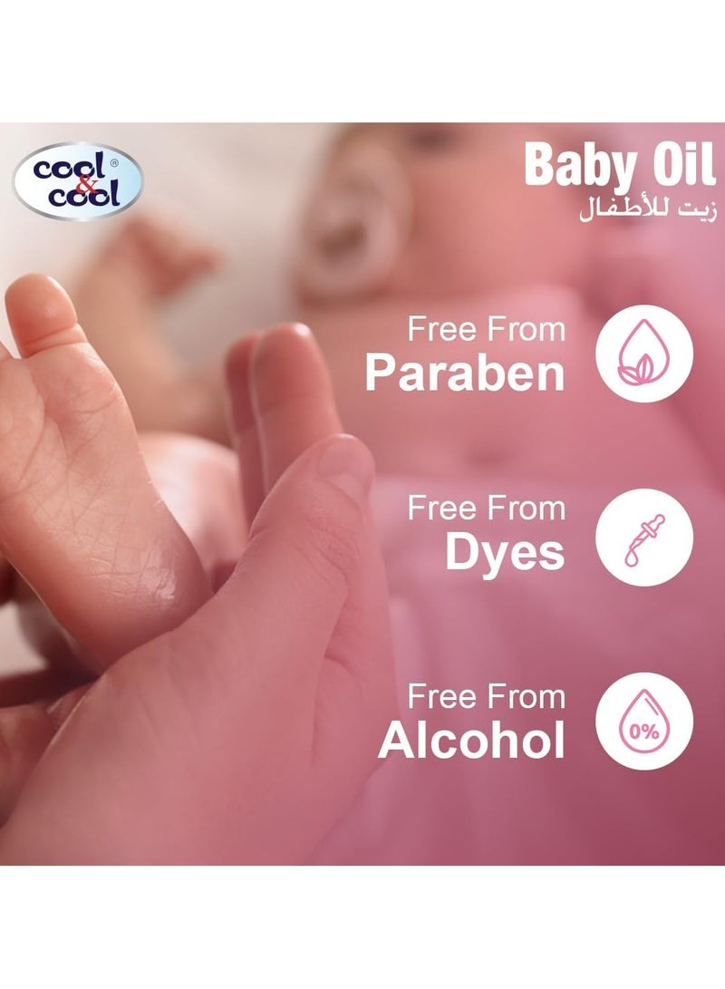 Cool & Cool Baby Oil 250ml - Image 5