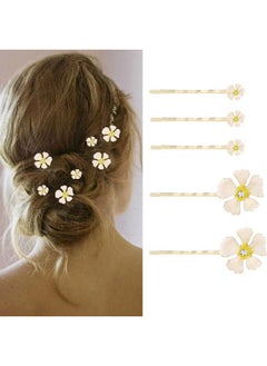 Flower Hair Clips Floral Hair Pin Rhinestone Bridal Decorative Bobby Pins Wedding Hair Accessories For Women And Girls (Pack Of 5) - pzsku/Z26AA66EA711EC5DF6436Z/45/_/1707981362/ec9c9e9f-d183-4cc9-90f7-b74b655a134a