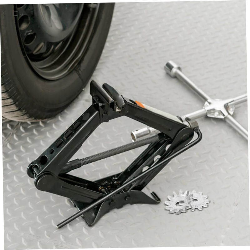 2Pcs Hydraulic Floor Jack Gear Kit Replacement Parts Silver for Car Repair - Image 5