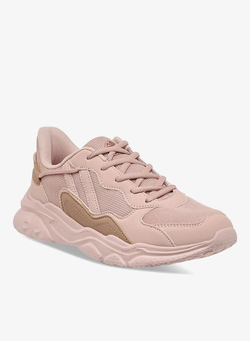 Oaklan by Shoexpress Panelled Sports Shoes with Lace Closure