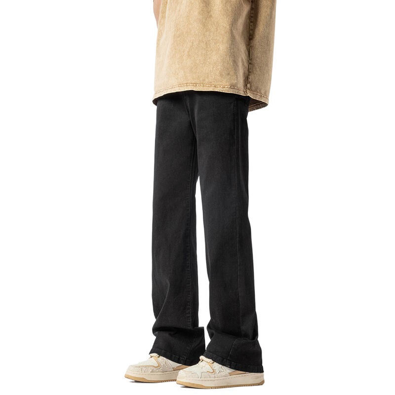 Unisex Classic Denim Jeans Loose Fit Daily Outdoor Wear - Image 3