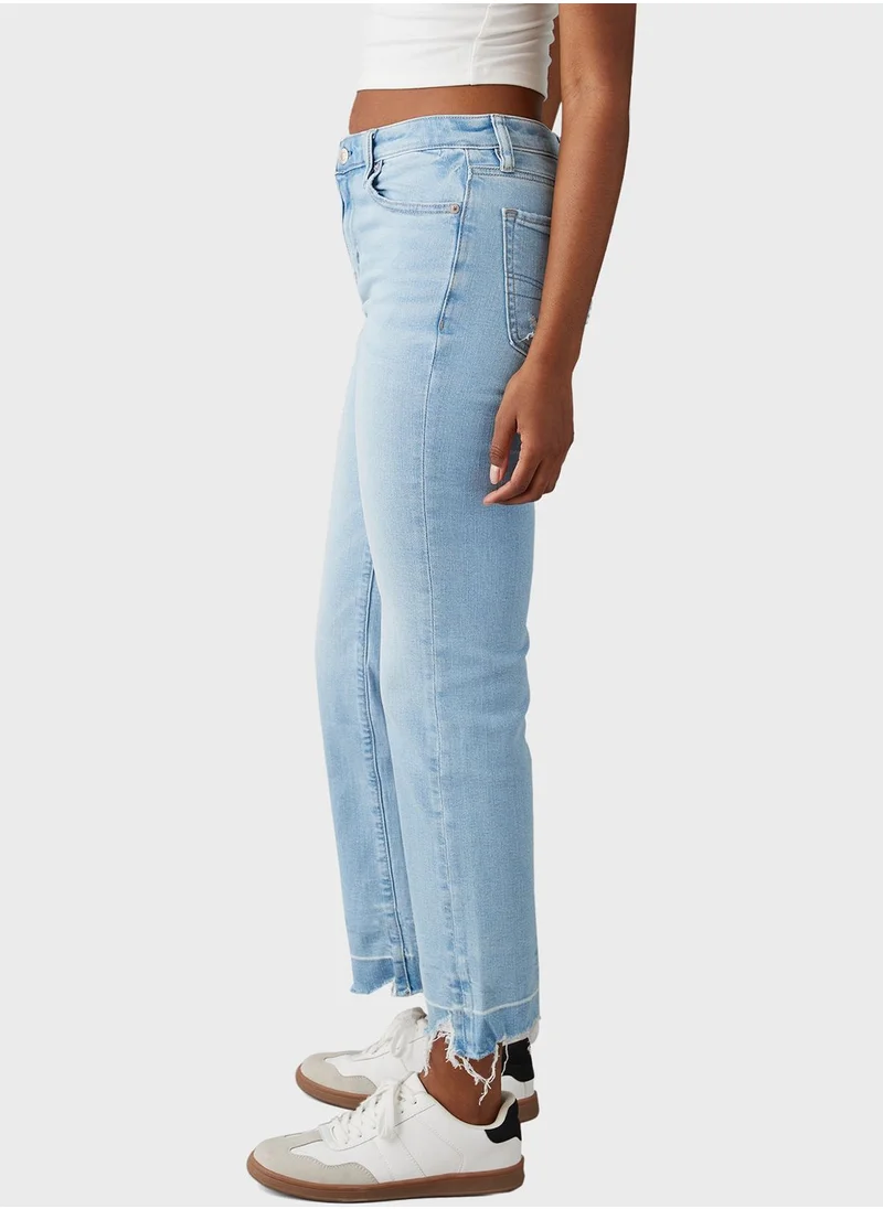 امريكان ايجل High Waist Bootcut Jeans