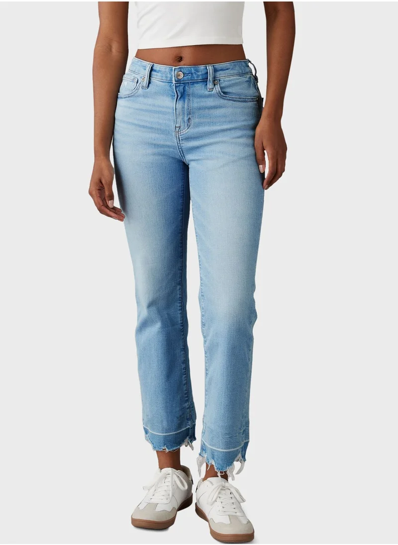 امريكان ايجل High Waist Bootcut Jeans