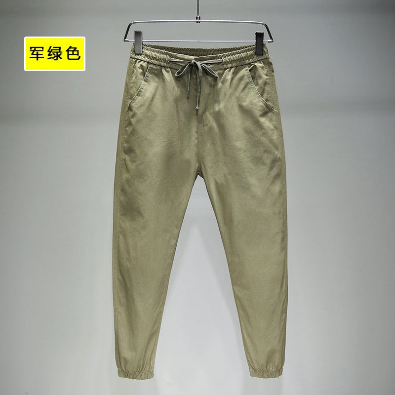 Mens Japanese Durable Work Pants Green - Image 1