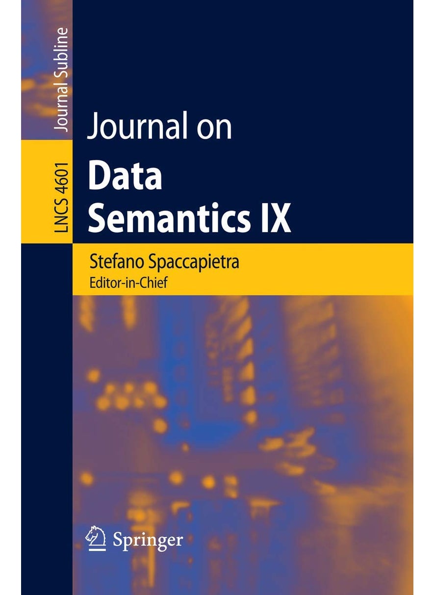 Journal on Data Semantics IX 