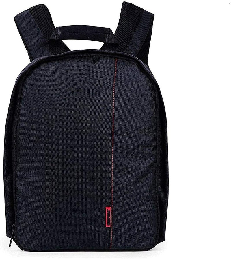 eWINNER Waterproof DSLR Camera Bag Shockproof Backpack with Customizable Dividers - Red - Image 2