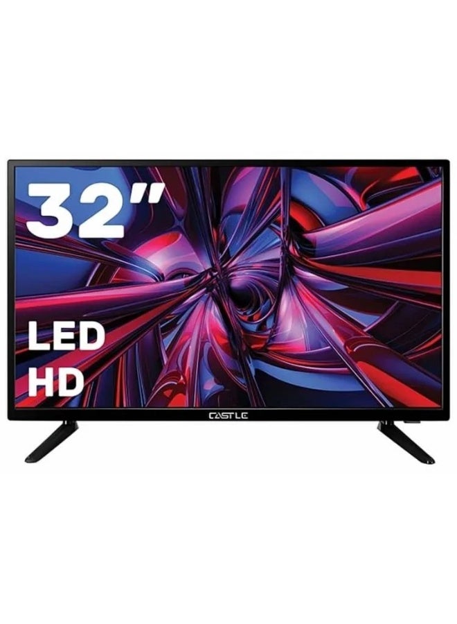 كاسل شاشة تلفزيون كاسيل 32 بوصة LED دقة عالية، لون أسود - LED CT 2132 - Image 1