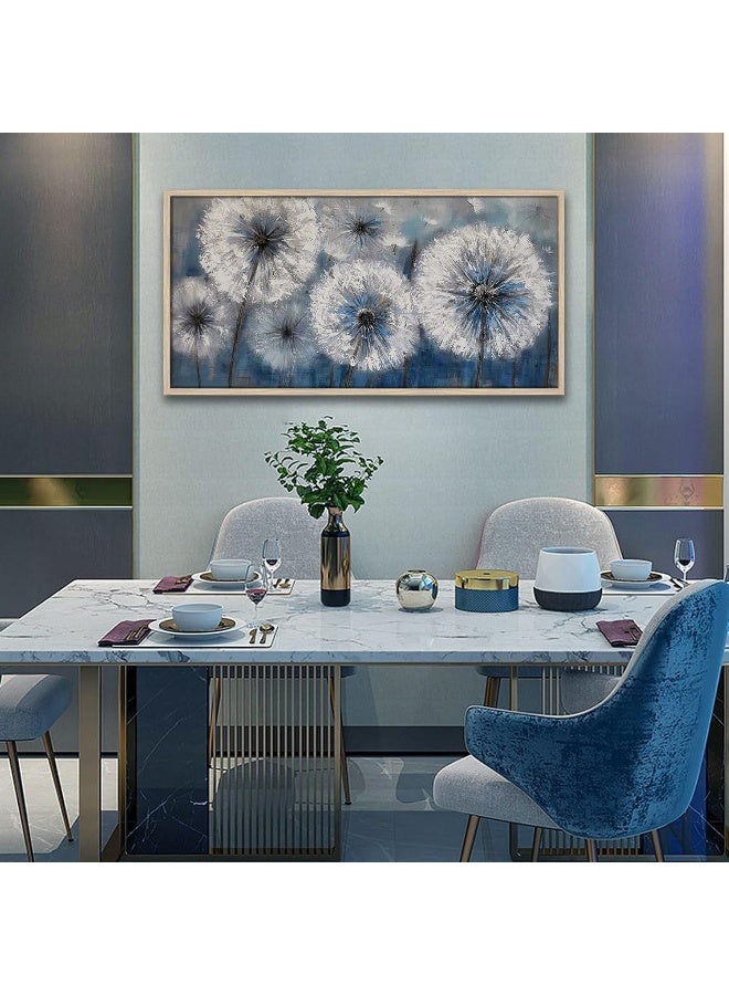 Pogusmavi Framed Wall Art Dandelion Painting - Image 5