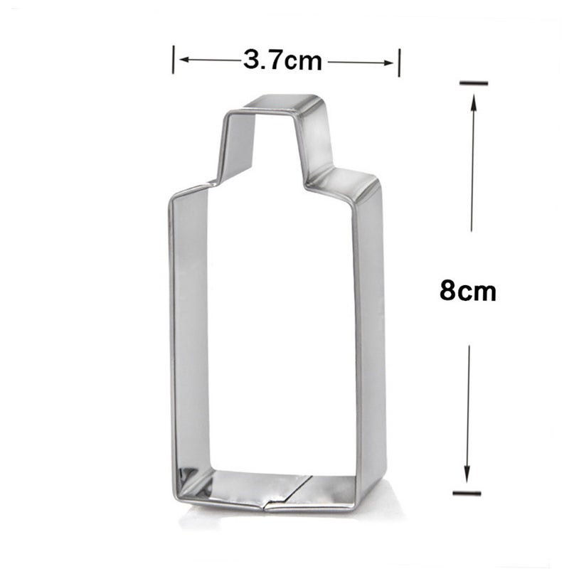 6 pcs Stainless Steel Cookie Cutters DIY Toothbrush Toothpaste Tooth Shape Molds Biscuits Baking Mold - Image 3