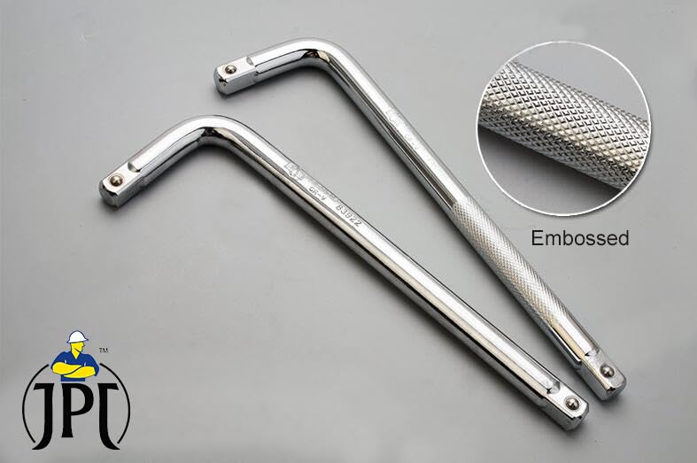 JPT مجموعة مقابض مفاتيح 10 قطع 1/2 / صندوق أدوات / قفاز غوتي للسيارات / الدراجات / إصلاح السيارات / الاستخدام المنزلي DIY، سداسي - Image 5