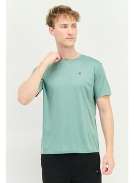RBX Men Sportswear Fit Short Sleeves Training T-Shirt, Iceberg Green  - Image 1