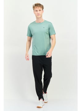 RBX Men Sportswear Fit Short Sleeves Training T-Shirt, Iceberg Green  - Image 4