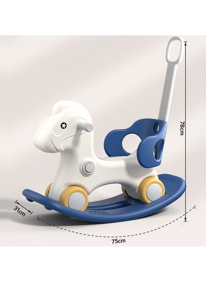 3 in-1 Kids Rocking Horse offers three modes car, rocking, ride on toys, Infant Rocker Ride-on Toy for Kids 1-3 Years Old, Blue white - pzsku/Z26AB80A8EDC4FCDE38F0Z/45/_/1734350957/dc4813ec-a7b8-4554-ac21-4d53e420a196