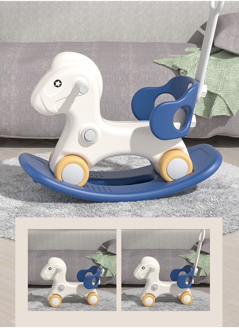 3 in-1 Kids Rocking Horse offers three modes car, rocking, ride on toys, Infant Rocker Ride-on Toy for Kids 1-3 Years Old, Blue white - pzsku/Z26AB80A8EDC4FCDE38F0Z/45/_/1734350970/56779cb7-d79e-4237-8b3b-a80a0fcf68a7