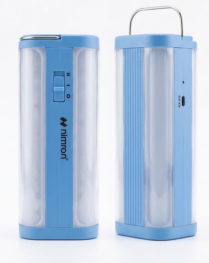 nimron Rechargeable Emergency LED Lantern – 84 PCS SMD LED, Dual 1800mAh Battery, Overcharge Protection, Portable Light for Home & Camping – 2 Year Warranty - Image 3