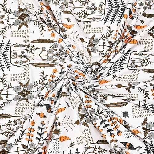 EasyGoods® 100% Pure Cotton Jaipuri Bedsheet with Pillow Covers | Soft & Breathable Fabric | Traditional Floral Print | Cotton Bedsheet (Yellow, Single) - Image 5